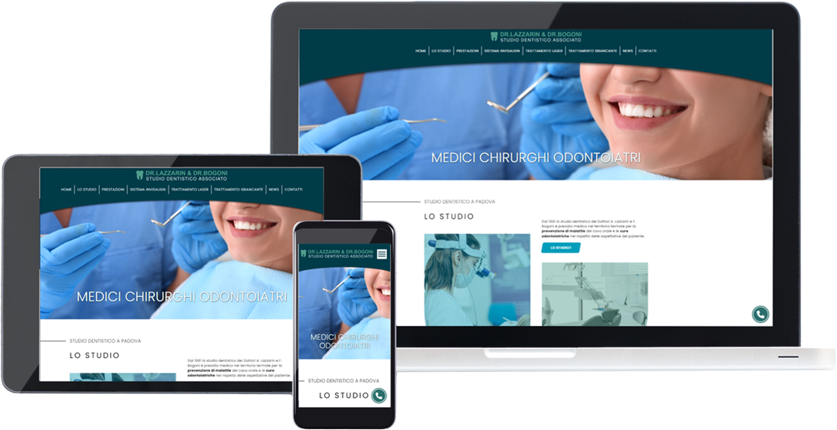 Sito web studio dentistico