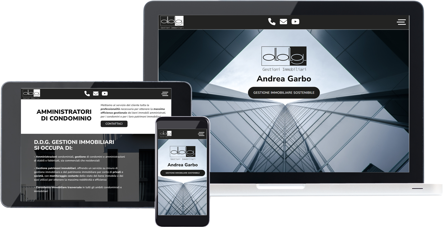 DDG Gestioni Immobiliari Sito Web