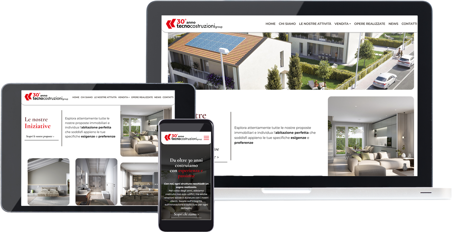 Tecno Costruzioni Sito Web
